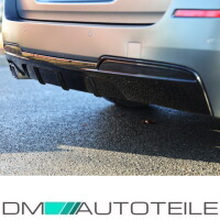 BLACK GLOSS Rear Diffusor Sport-Performance 520-530 fits BMW