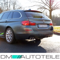 BLACK GLOSS Rear Diffusor Sport-Performance 520-530 fits BMW