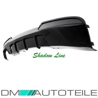 BLACK GLOSS Rear Diffusor Sport-Performance 520-530 fits BMW