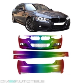 Sport-Performance Umbau Stoßstange Bodykit LACKIERT 316-320 passend für BMW 3er F30 Limousine+ ABE*