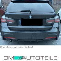 BLACK GLOSS Sport-Performance Rear Diffusor fits on BMW F30 