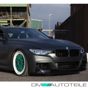 Sport-Performance Frontspoiler / Frontlippe für BMW 3er F30 / F31 mit M-Paket in Schwarz hochglanz mit ABE