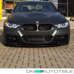 Sport-Performance Frontspoiler / Frontlippe für BMW 3er F30 / F31 mit M-Paket in Schwarz hochglanz mit ABE