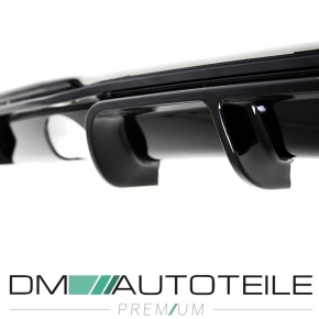Performance Rear Diffusor Black Gloss fits on M-Sport BMW 3 F30 F31 Duplex 335i 335d Quality