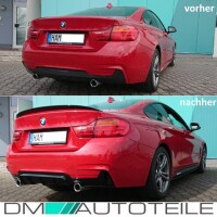 Sport PERFORMANCE Black Gloss Rear Diffusor 435 fits on BMW 