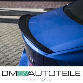 Sport-Performance Rear Trunk Lip Roof Spoiler Black Gloss+ 3M fits on BMW 4-Series F32 M