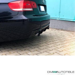 PERFORMANCE Rear Diffusor Black Gloss fits on BMW E92 E93 335i /d M-Sport Bumper