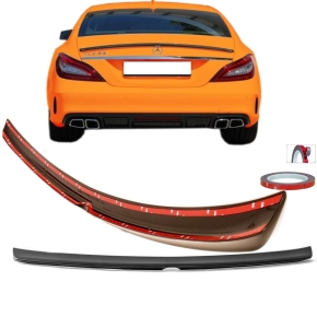 Mercedes CLS C218 rear Spoiler black + accessories for...