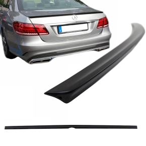 Mercedes W212 Rear Spoiler Black + Accessories for E63 AMG