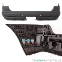 Set PAINTED Mercedes M-Class W163 rear Bumper Series primed 