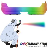 Mercedes ML W163 Rear Bumper 01-05 without Park Assist trail