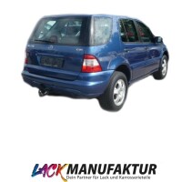 Mercedes M-Klasse ML W163 Rear Bumper for PDC +Cover Bj.01-0