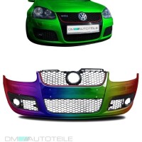 Set Painted VW Golf 5 Front Bumper + Accessories GTI Convers