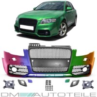 Audi A4 B7 Front Bumper, Single Frame Grille NSW 04-08 PAINT