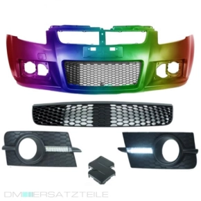 Set PAINTED Suzuki Swift III Front Bumper Sport Black +...