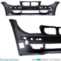 Set BMW E81 E87 E82 E88 1-Series Front Bumper w/o PDC/SRA 04