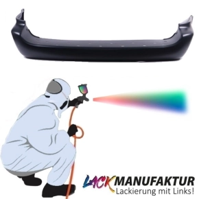 Chrysler Grand Voyager RG Rear Bumper Long Base ABS 01-04...