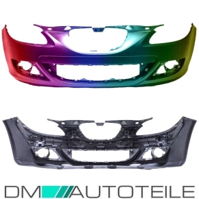 Seat Leon 1P 1P1 Front Bumper 05-09 w/o  PDC/SRA PAINTED WISH COLOUR