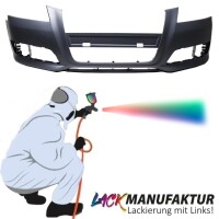 PAINTED Audi A3 8P 8PA Facelift Front Bu gallery