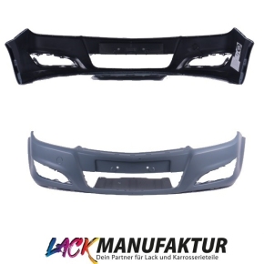 PAINTED & NEW Opel Astra H Front Bumper for Fogs w/o PDC/SRA Year 02/07-10