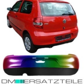 Set PAINTED VW Fox Type 5Z1 rear Bumper 05-10 without...