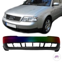 Set Painted Audi A6 4B C5 Front Bumper 97-05/2001 without He