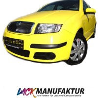Skoda Fabia 6Y Front Bumper 04-08 for fog lights PAINTED 2