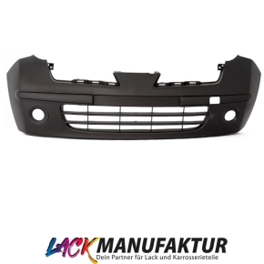 Set Painted Nissan Micra K12 Front Bumper 05-10 for fog...