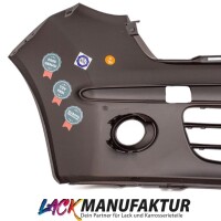 Set Painted Nissan Micra K12 Front Bumper 05-10 for fog ligh