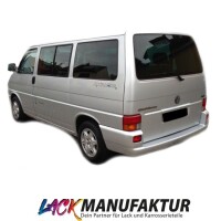 Set PAINTED VW Transporter T4 rear Bumper 96-03 Black smooth