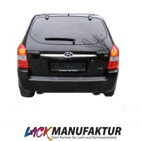 PAINTED Hyundai Tucson JM Rear Bumper 2-Outlet w/o PDC ABS Y