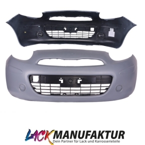 Nissan Micra IV K13 Front Bumper PAINTED 10-13 WISH COLOUR