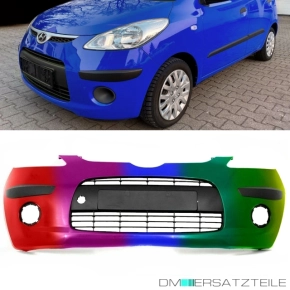 Set PAINTED Hyundai l10 Front Bumper 08-11 Black Complete...