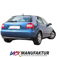 Set PAINTED Audi A3 8L 8L1 rear Bumper 96-03 not Quattro pai