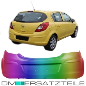 Set PAINTED Opel (Vauxhall) Corsa D Rear Bumper 06-14...