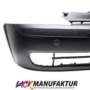 Set PAINTED Opel (Vauxhall) Corsa C Combo Front Bumper 00-03 Black made from ABS