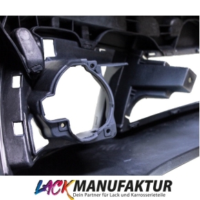 Set PAINTED Seat Ibiza 6L2 Front Bumper 06-09 primed for fog lights