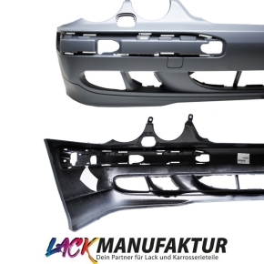 Set PAINTED Mercedes E-class W210 S210 Front Bumper for SRA Facelift 99-02