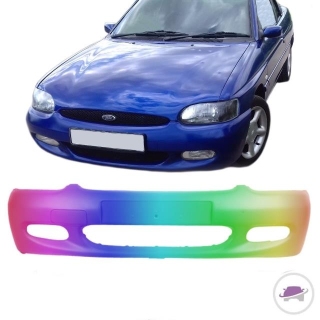 Ford Escort 7 Front Bumper 95-00 for fog lights PAINTED