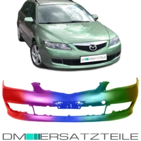 Set Painted Mazda 6 Front Bumper 05-07 primed without...