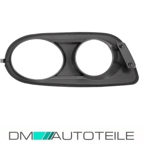 Nebelscheinwerfer Blenden SET für BMW E46 mit M-Paket in Schwarz Matt