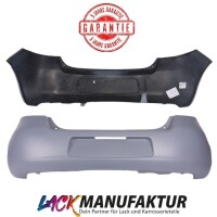 PAINTED & NEW Toyota Yaris II Rear Bumper w/o PDC Year 0