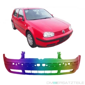 Set painted VW Golf 4 IV Front Bumper 97-03 Primed not...