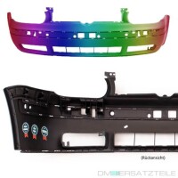 Set painted VW Golf 4 IV Front Bumper 97-03 Primed not for C