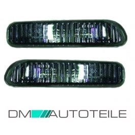 Side Indicators Clear Black fits on BMW E46 Limousine...