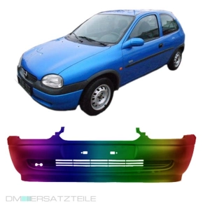 Set Painted Opel (Vauxhall) Corsa B Front Bumper 97-00...