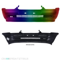 Set Painted Opel (Vauxhall) Corsa B Front Bumper 97-00 Partl