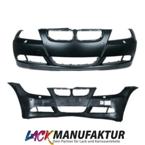 BMW E90 E91 Front Bumper 05-08 for Park Assist + Headlamp Washer System
