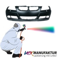 BMW E90 E91 Front Bumper 05-08 for Park Assist + Headlamp...