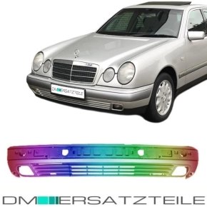 Set Painted Mercedes W210 Front Bumper 95-99 Elegance...